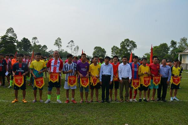 Xã Kỳ Khang ( huyện Kỳ Anh): Khai mạc giải bóng đá nam thanh niên năm 2017.